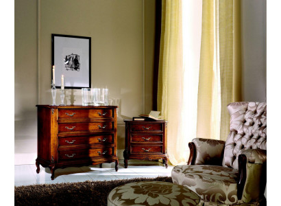 Design Möbel Stil Barock Grosse Kommode Braun Luxus Italienische Möbel Neu