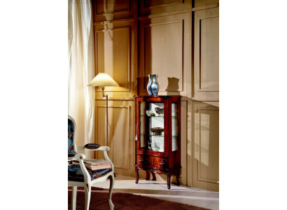 Designer Luxus Holz Vitrine Schrank Design Anrichte Italienische Möbel Sideboard Neu