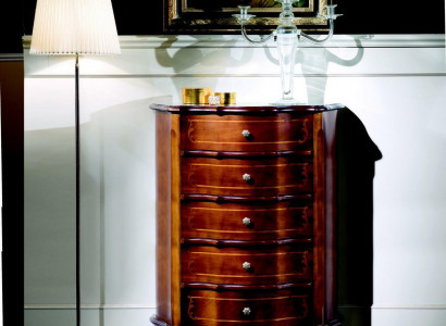 Italienische Möbel Barock Schrank Kommode Designer Luxus Holz Anrichte