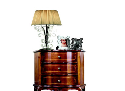 Italienische Möbel Design Kommode Schrank Braun Luxus Holz Möbel Stil Barock