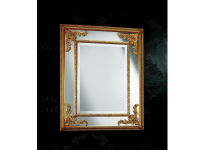 Dekoration Spiegel Wandspiegel Flurspiegel Bad Flur Holz Wand Spieglein Barock