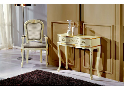 Braun Holz Italienische Möbel Konsolentisch Möbel Stil Barock Design Konsolen