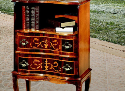 Möbel Holz Stil Barock Braun Kommode Schränke Designer Italienische Möbel