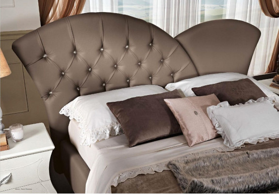 Möbel Design Betten Möbel Italien Bett Doppelbett Naturholz Schlafzimmer Holz