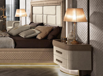 Schlafzimmer Konsolen Nachttisch Beistelltisch Modern Design Möbel HolzBeige Neu