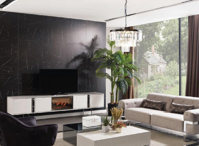 Sofagarnitur 31 Sitz 2x Couchtisch Beistelltisch Designer Polster 5tlg.