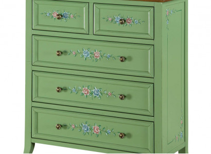 Grüne Kommode Anrichte Sideboard schrank Echte Holz möbel kommoden schränke neu