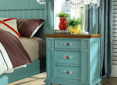 Klassische Nachttische aus echtem Holz Schlafzimmer Konsolentisch Beistelltische