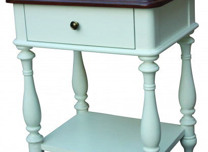 Klassische Nachttische aus echtem Holz Schlafzimmer Landhausmöbel Beistelltische