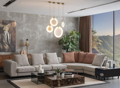 Wohnlandschaft Sofa Ecksofa Design Möbel Couch L-Form Neu Stil Modern