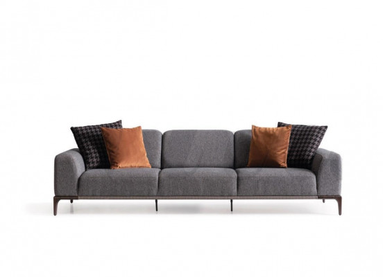 Sofagarnitur 4 1 Sitzer Sofa Sessel Couchtisch Beistelltische Garnitur 5tlg.