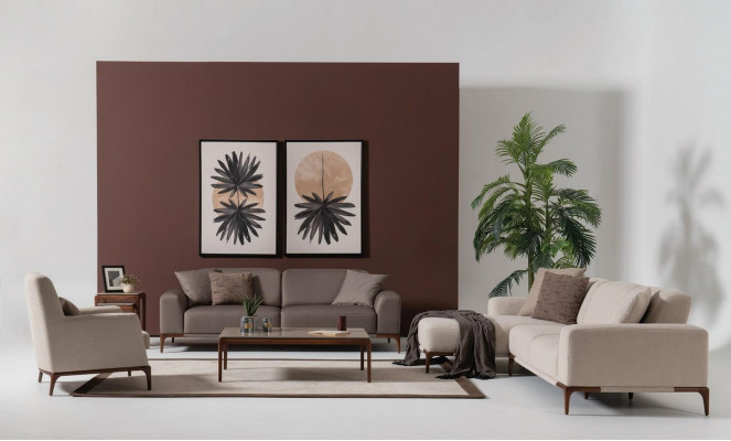 Wohnzimmer Ecksofa L-Form Couch Polsterung Luxus Style Couchen Design