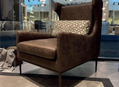 Wohnzimmer Sessel Sitz Modernes Design Braun Stil Modern Luxus Neu