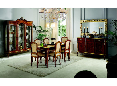 Komplett Set Esstisch 6 Stühle Esszimmer Garnitur Ess Gruppe Tisch Möbel 7tlg