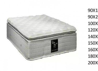 Hochwertige Hotel Kingsize Matratze 25cm Extra Dicke Matratzen 200x200cm