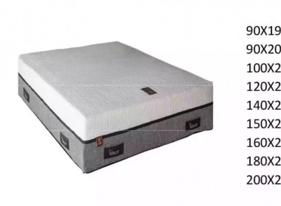 Hochwertige Hotel Kingsize Matratze 25cm Extra Dicke Matratzen 160x200cm