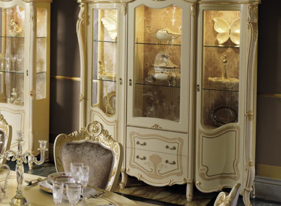 Vitrine Anrichte Buffet Schrank Italienische Möbel Einrichtung Regale Vitrinen