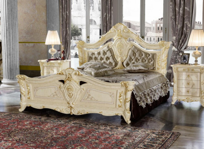 Design Möbel Modern Bett 2x Nachttisch 3 tlg Schlafzimmer Set Luxus