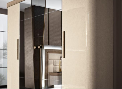 Schlafzimmer Möbel Italien Holzschrank Echtholz Kleiderschrank Schrank Massive