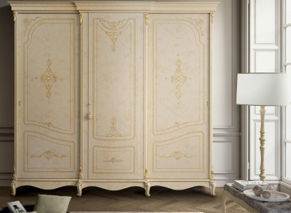 Schrank Kleiderschrank Barock Stil Klassische Möbel Schlafzimmer Schränke Holz