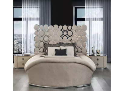 Schlafzimmer Bett 2x Nachttische Luxus Betten Set Komplett Design Möbel 