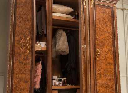 Schrank Massive Schlafzimmer Möbel Italien Echtholz Kleiderschrank Holzschrank