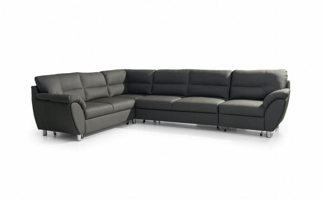 Wohnlandschaft Schlafsofa U Form Stoff Textil Sofa Couch Polster Eck