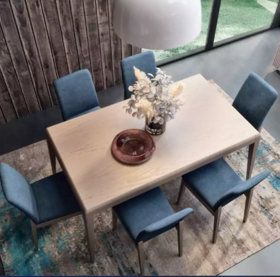 Esszimmer Esstisch 6x Stuhl Garnitur Set 7tlg. Luxus Holz Möbel