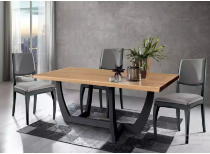 Esszimmergarnitur Tisch 4x Stühle Esszimmergarnitur Essgruppe Stuhl Set