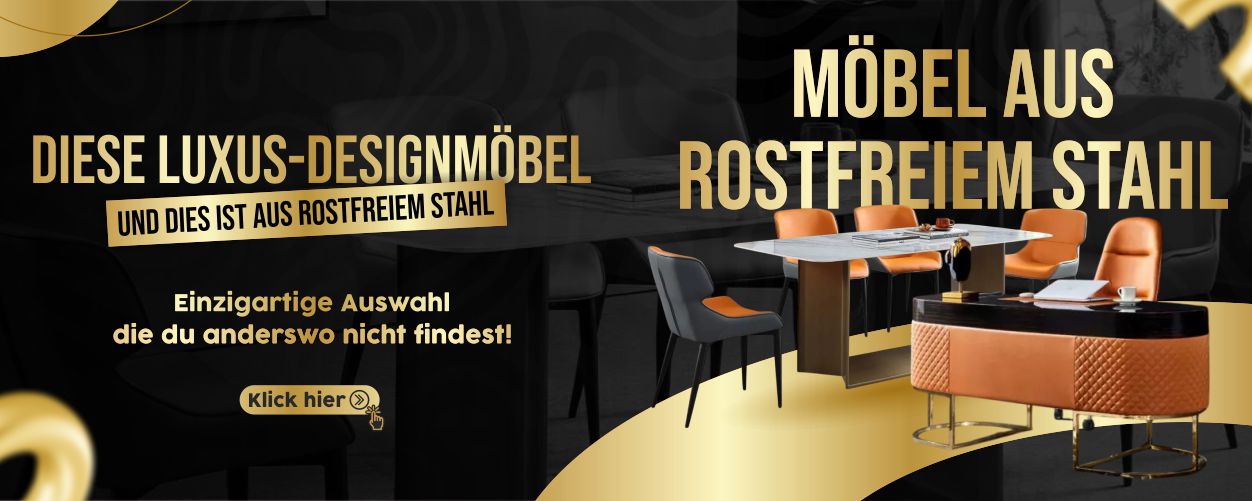 Stilvolle Möbel aus Stahl – robust & modern