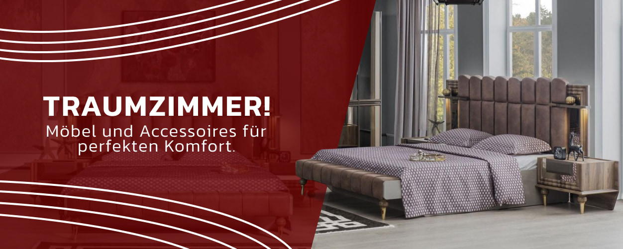 Traumzimmer – Möbel und Accessoires für Komfort