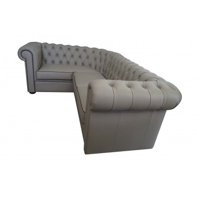 Ecksofa Chesterfield Polster Sofa Eckgarnitur Polster Sitze Ecke Sofas