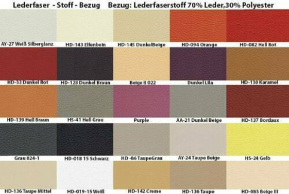 Leder Eck Sofa Garnitur Sofas Couchen Polster Wohnlandschaft Luxus Ecke