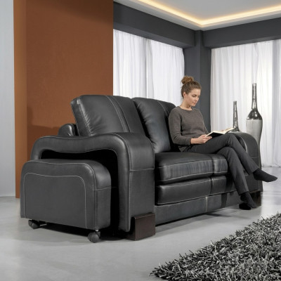 Sofagarnitur Polster Sofa Couch Sitz Set 3+2 Sitzer Couchen Sofas Leder Neu