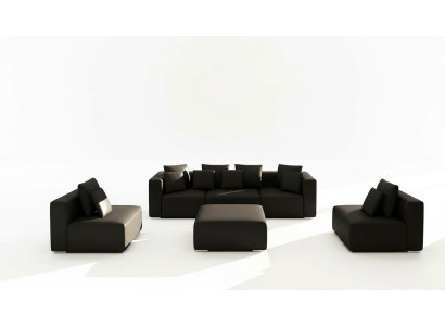 Couch Sofa Wohnlandschaft Ecksofa Multifunktionale Stellweise Polster Ecke