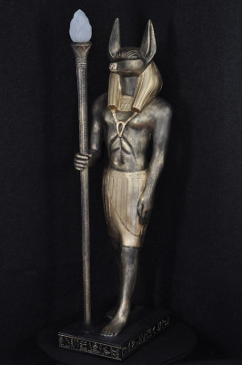 Design Ägyptische Figur Statue Skulptur Figuren Skulpturen Dekoration Neu P2875x1335