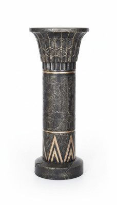 Ägyptische Säule Säulen Pharao Ägypten Figur Skulptur Statue Dekoration Deko Neu