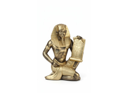 Ägyptische Figur Statue Skulptur Figuren Skulpturen Dekoration hieroglyphen Deko