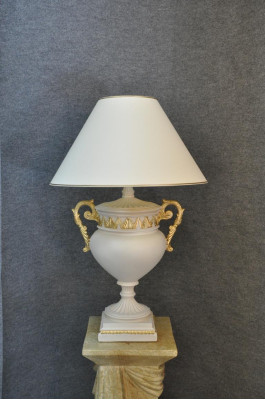 Design Pokal Vasen Tischleuchte Leuchte Tisch Lampen Leuchten Lampen 60cm XXL