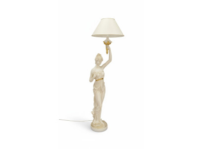 Skulptur Stand Leuchte Design XXL Steh Stand Lampe Wohnzimmer Leuchten 183cm