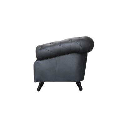 Chesterfield Sofagarnitur Sofa 3+1+1 Couch Polster Set Sofas Couchen Leder Stoff