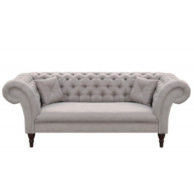 Chesterfield Sofagarnitur 3+2 Couch Sofa Polster Design Leder Stoff Garnituren