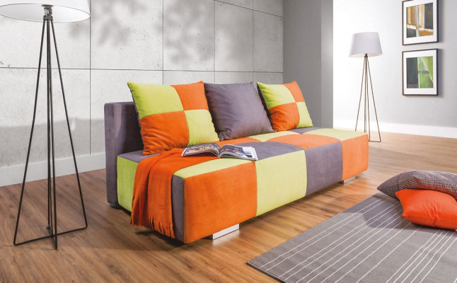 Ultrakompaktes modernes 3-Sitzer-Schlafsofa für Ihr Jugendstilhaus