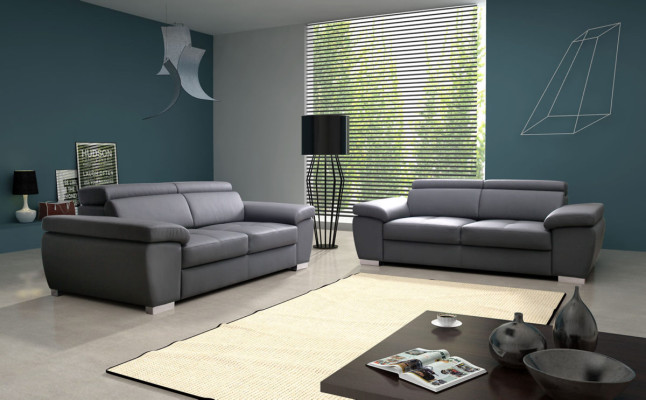 Moderne Sofagarnitur Polster Sofa Set Couch Designer Couchen 3+2 Sitzer