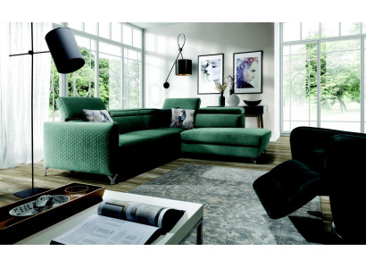Moderne Ecksofa Couch Polster Garnitur Wohnlandschaft Sofa Couch Ecke Sitz Neu
