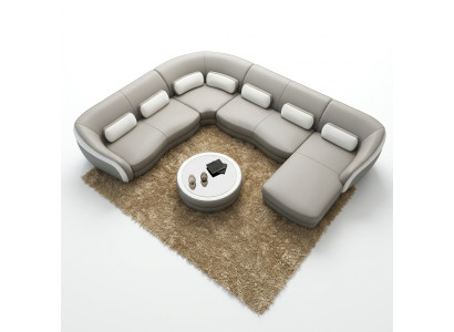 Big Luxus Couch Wohnlandschaft Ecksofa Couchen Sofas Garnituren Leder Sofa Eck