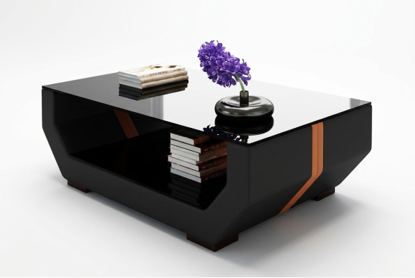 Luxus Couchtische Polser Leder Designer Wohnzimmer Beistelltisch Tisch