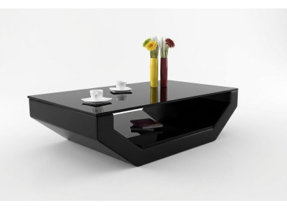 Design Space Luxus Leder Glastisch Wohnzimmer Sofa Tisch Beistelltische