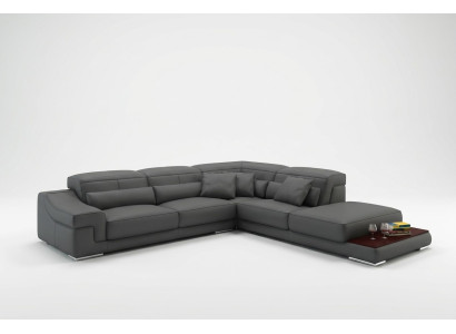Multifunktions Relac Ecksofa Ledersofa Sofa Couch Polster Eck Sitz Garnitur Neu