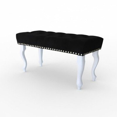 -ChesterfieldHocker Sitzbank Fußhocker Sitzhocker Wohnzimmer Designer Hocker Neu